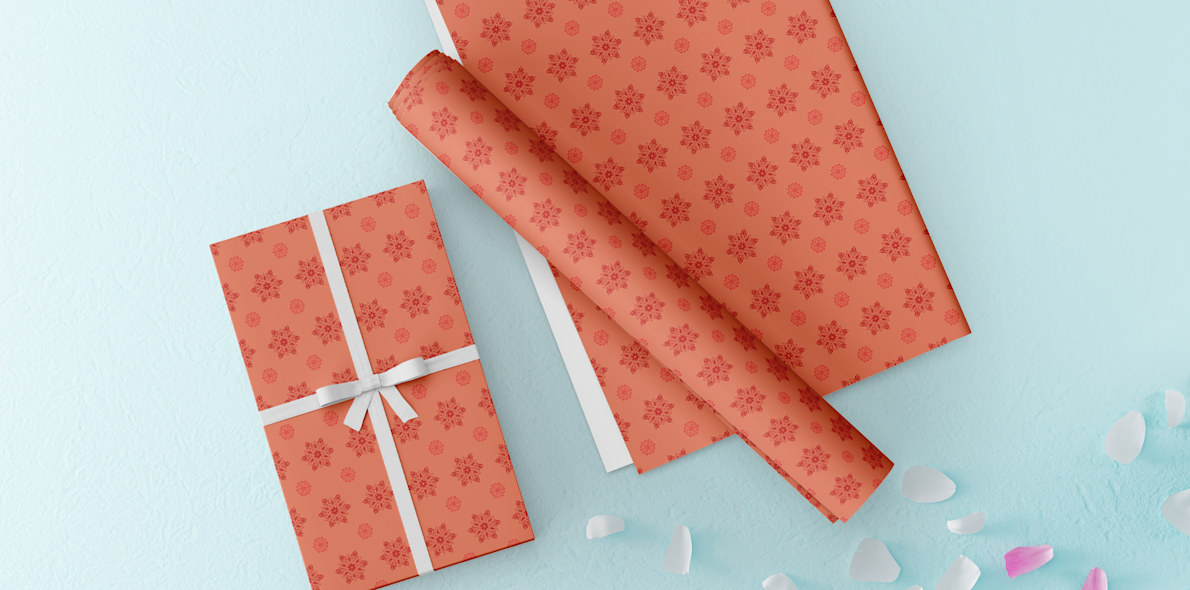 Custom Gift Wrapping Paper Printed Gift Packing Wrapper Online